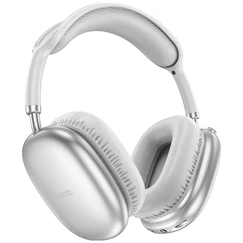 Навушники бездротові Hoco W35 Air Triumph Silver (00000069165_4)