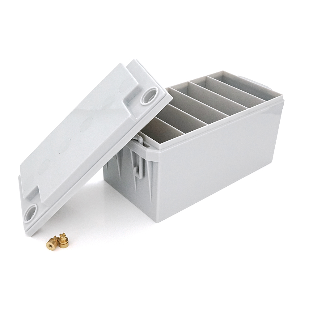 Корпус для аккумуляторной батареи NP12V65Ah без клемм 348x168x178 мм (YUT_V7205) Корпус для аккумуляторной батареи NP12V65Ah без клемм 348x168x178 мм (YUT_V7205)