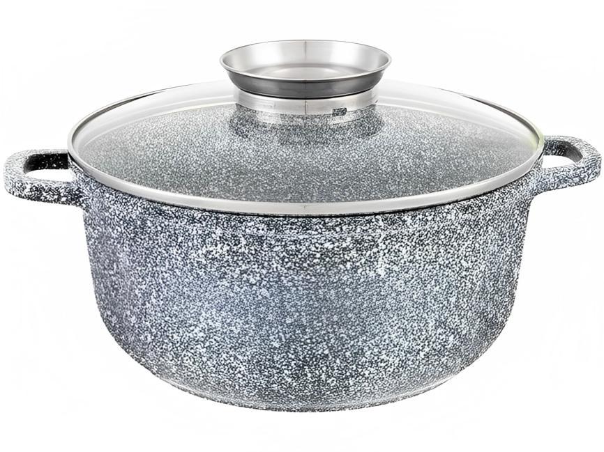 Казан-кастрюля Edenberg EB-3977 с антипригарным гранитовым покрытием 22 см 3,3 л