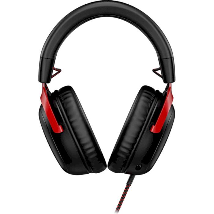 Гарнитура проводная HyperX Cloud III накладная с микрофоном 3,5 мм USB-C DTS 64 Ом Black/Red (727A9AA) - фото 2