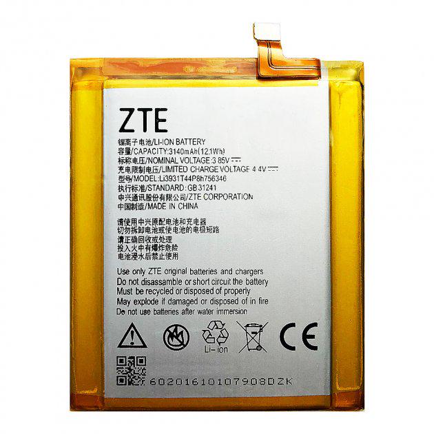 Батарея для ZTE Li3931T44p8h756346 Axon 7 3140 mAh AAA