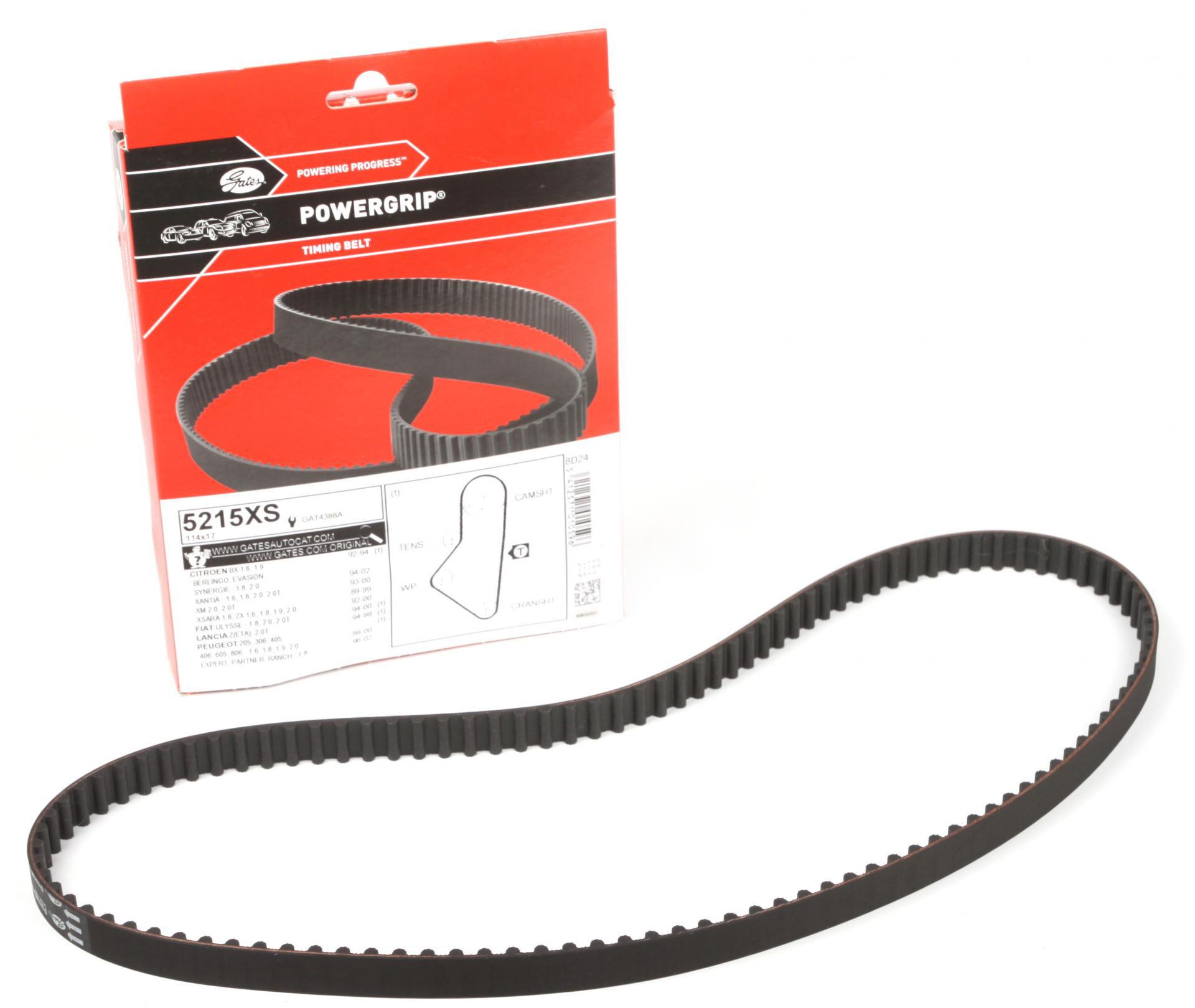 Ремінь ГРМ Peugeot 406/Citroen Berlingo 1.8i 96-02 5215XS GATES Ремінь ГРМ Peugeot 406/Citroen Berlingo 1.8i 96-02 5215XS GATES