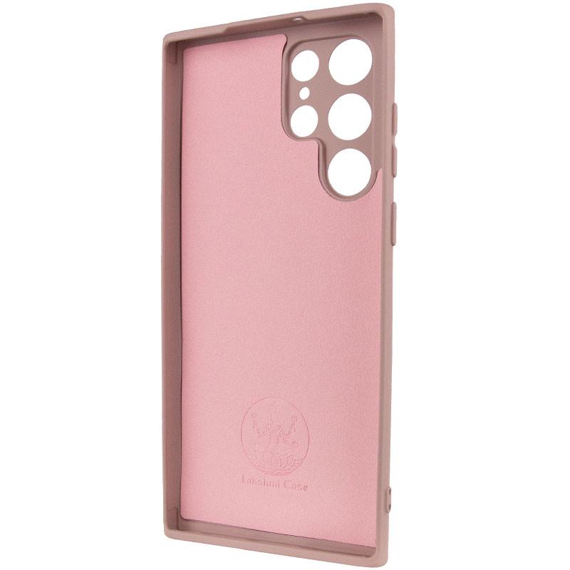 Противоударный Чехол Silicone Cover Lakshmi Full Camera (A) для Samsung Galaxy S22 Ultra Розовый / Pink Sand - фото 4