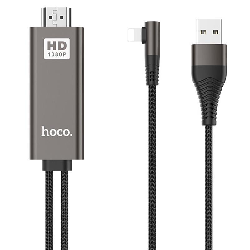 Кабель Hoco HDMI to Lightning UA14 1080p - фото 3