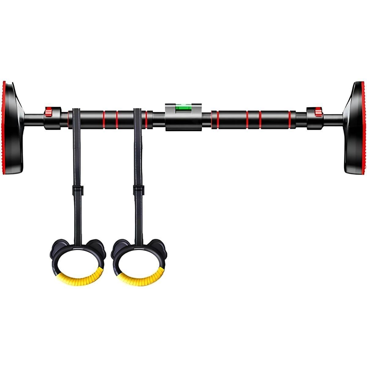 Турник раскладной для подтягивания TYRNIK-1 с гимнастическими кольцами (1169)