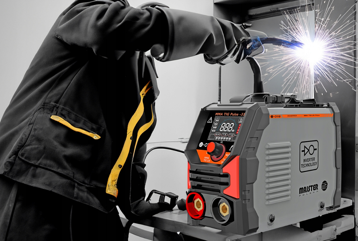 Апарат зварювальний інверторний Majster Polska TIG IGBT MMA 330A (MP011812) - фото 7 Апарат зварювальний інверторний Majster Polska TIG IGBT MMA 330A (MP011812) - фото 7