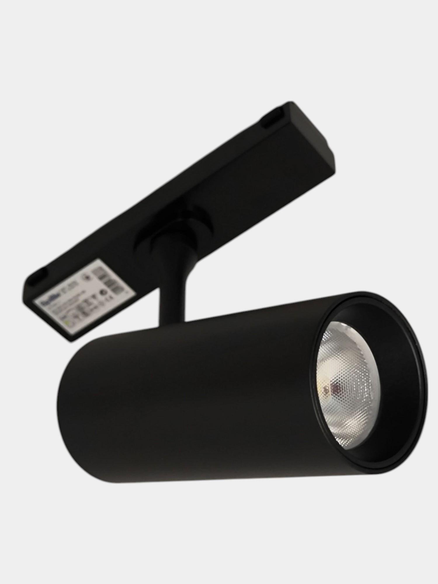 Светильник трековый KW-302/12W NW DC48V BK (48-204)