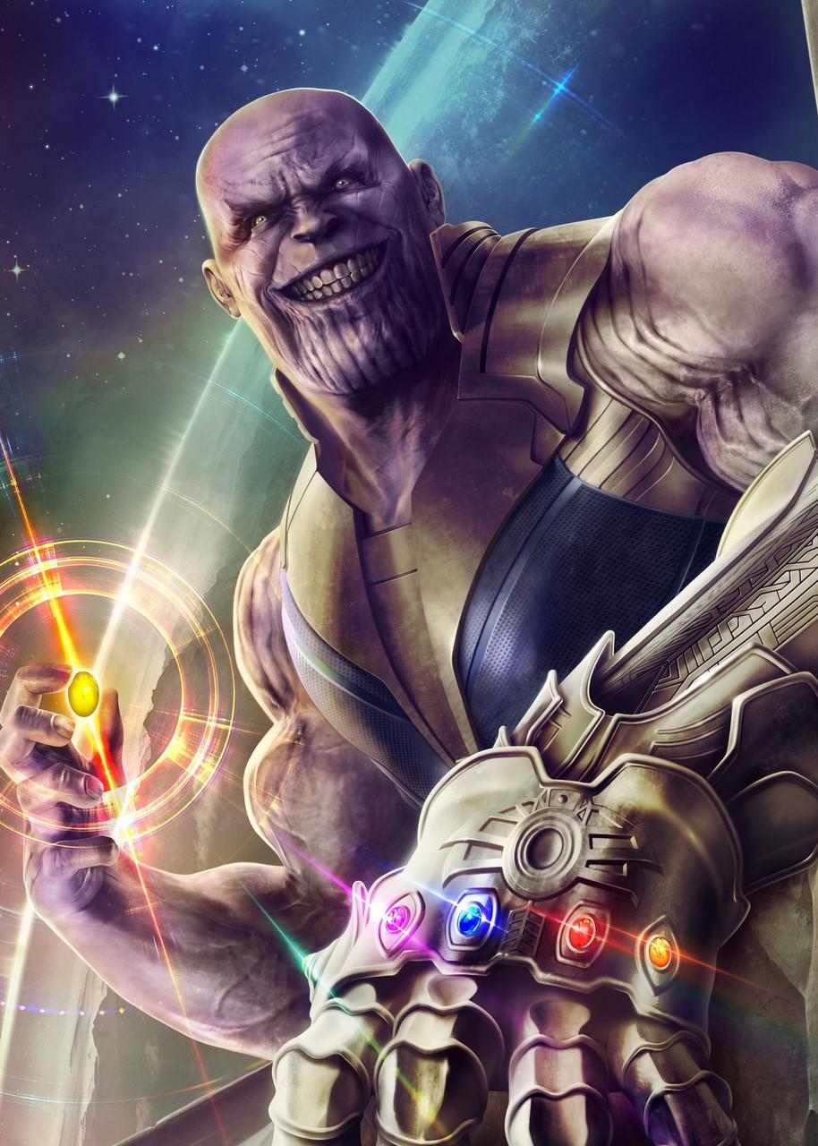 Картина GeekLand Thanos Fan-art 60х40 см (TN.09.082)
