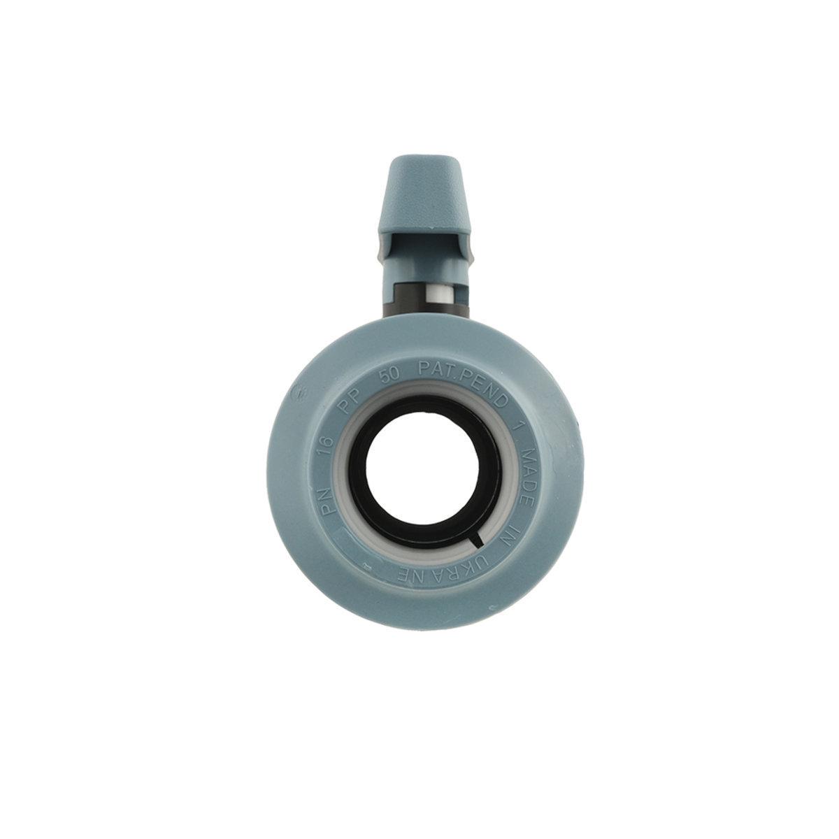 Кран кульовий SantehPlast ПНД ВВ 50 мм 1-1/2" (25461) - фото 2 Кран кульовий SantehPlast ПНД ВВ 50 мм 1-1/2" (25461) - фото 2