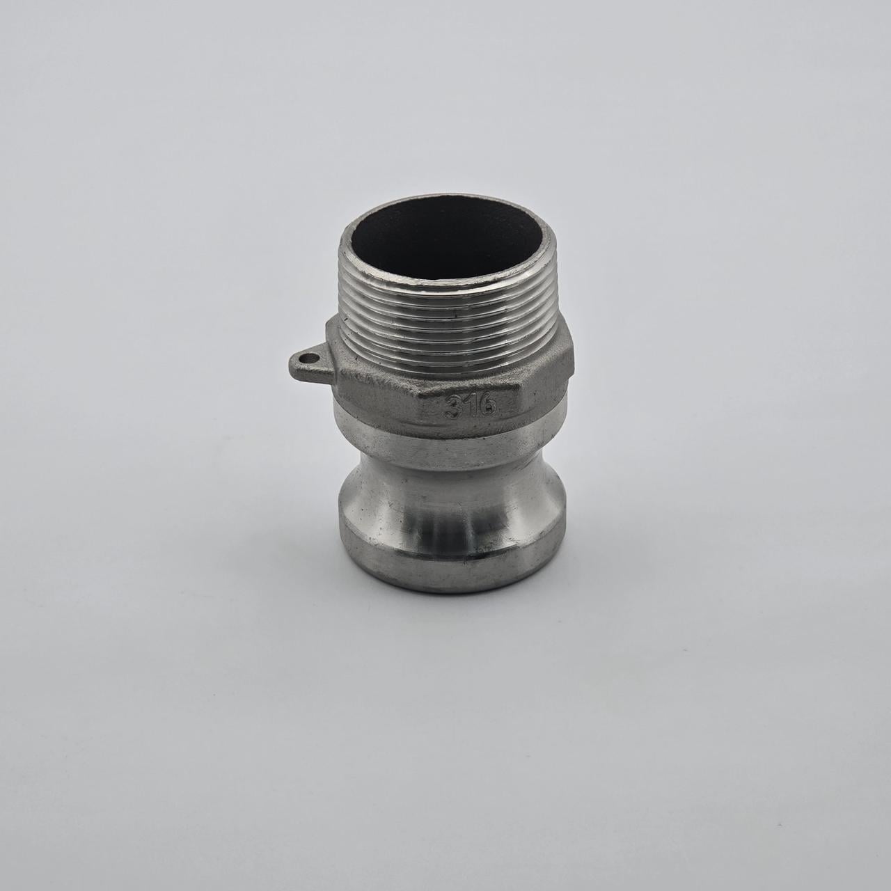 Камлок тип F125 1 1/4" AISI 316 с наружной резьбой (Camlock) Камлок тип F125 1 1/4" AISI 316 с наружной резьбой (Camlock)