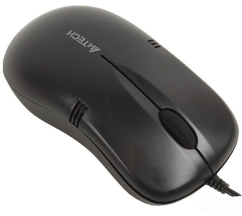 Мышь проводная компьютерная A4Tech OP-560NU V-Track 1000 DPI 4D-прокрутка 8 жестов Черный (29816540) - фото 4 Мышь проводная компьютерная A4Tech OP-560NU V-Track 1000 DPI 4D-прокрутка 8 жестов Черный (29816540) - фото 4