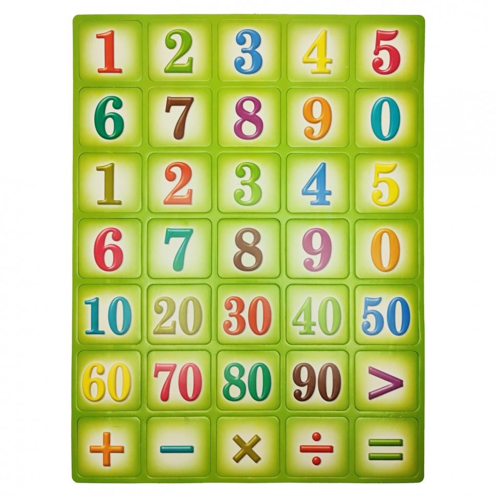 Игра магнитная Artos Games Цифри математика от 3 лет Хаки (ID-173-N-9)