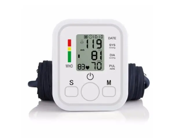 Тонометр плечевой Electronic blood pressure monitor Arm style (116)