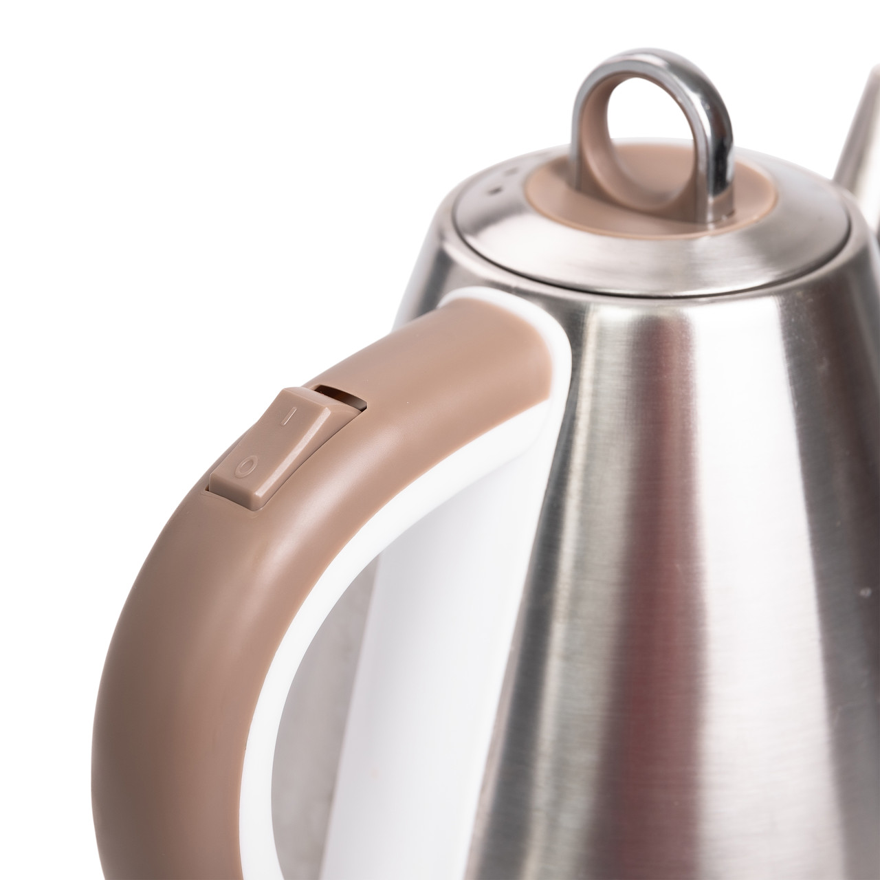 Чайник електричний з довгим носиком Sokany SK-SH-1083 1100 Вт 1,5 л Сріблястий/Рожевий (SK-SH-1083) - фото 7