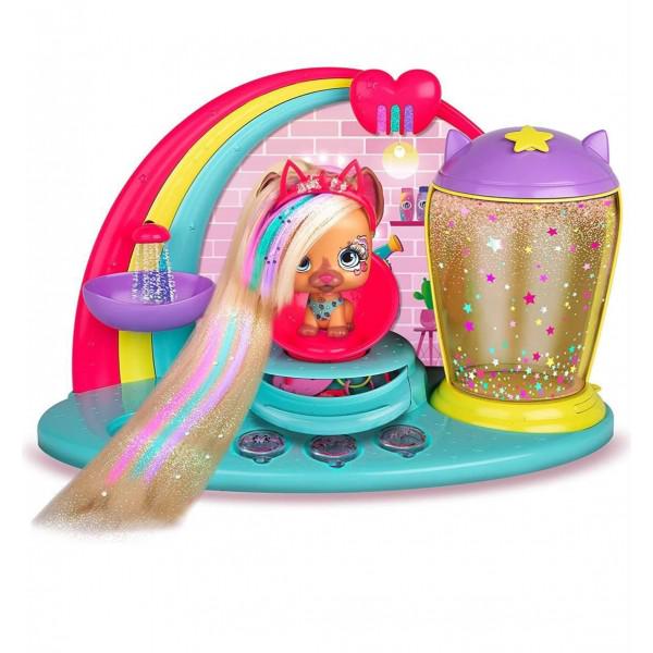 Игровой набор парикмахерская VIP Pets Фабио и Фибии домашний питомец IMC Toys
