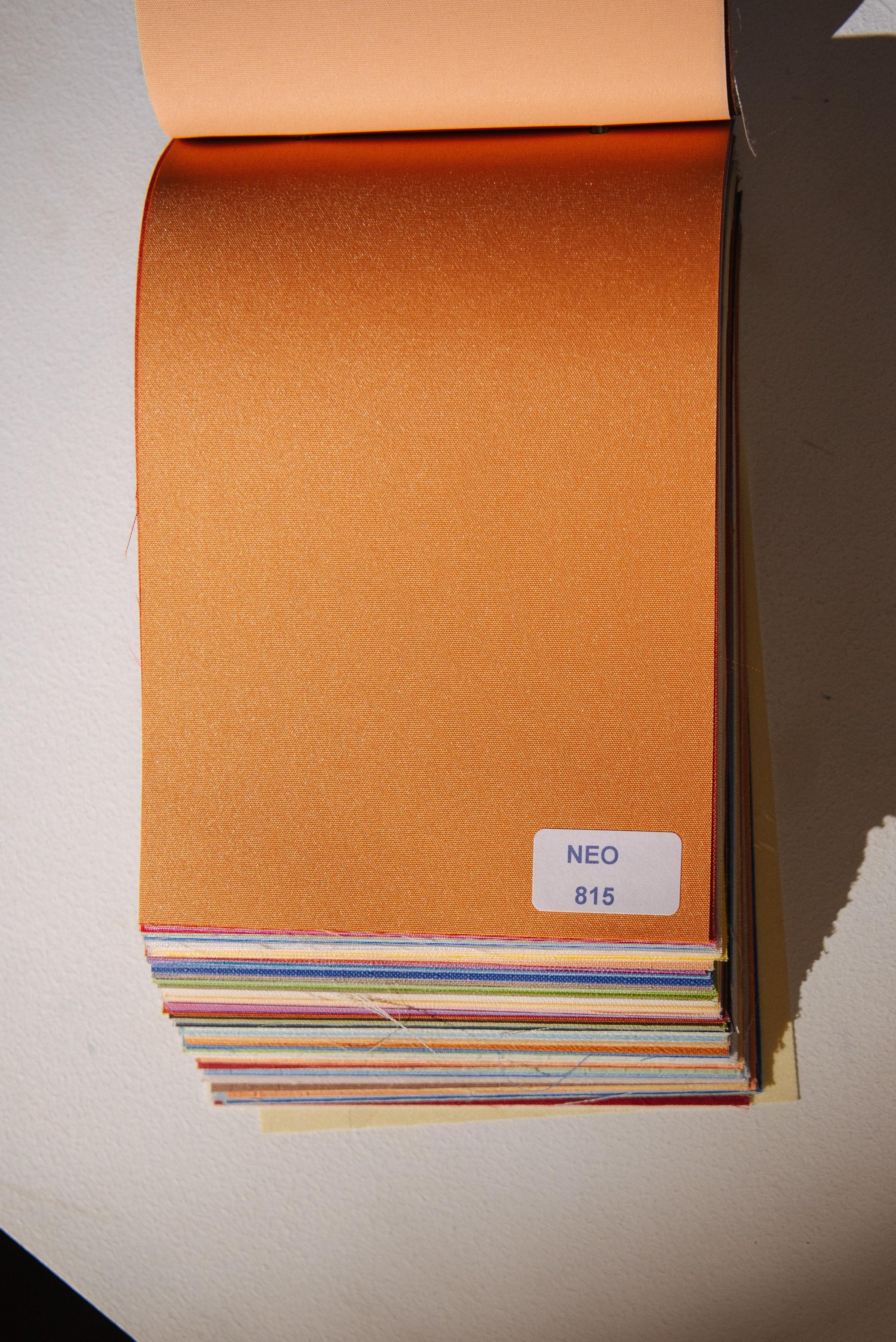 Римская штора Neo с цепочным карнизом 200х170 см Оранжевый - фото 3 Римская штора Neo с цепочным карнизом 200х170 см Оранжевый - фото 3