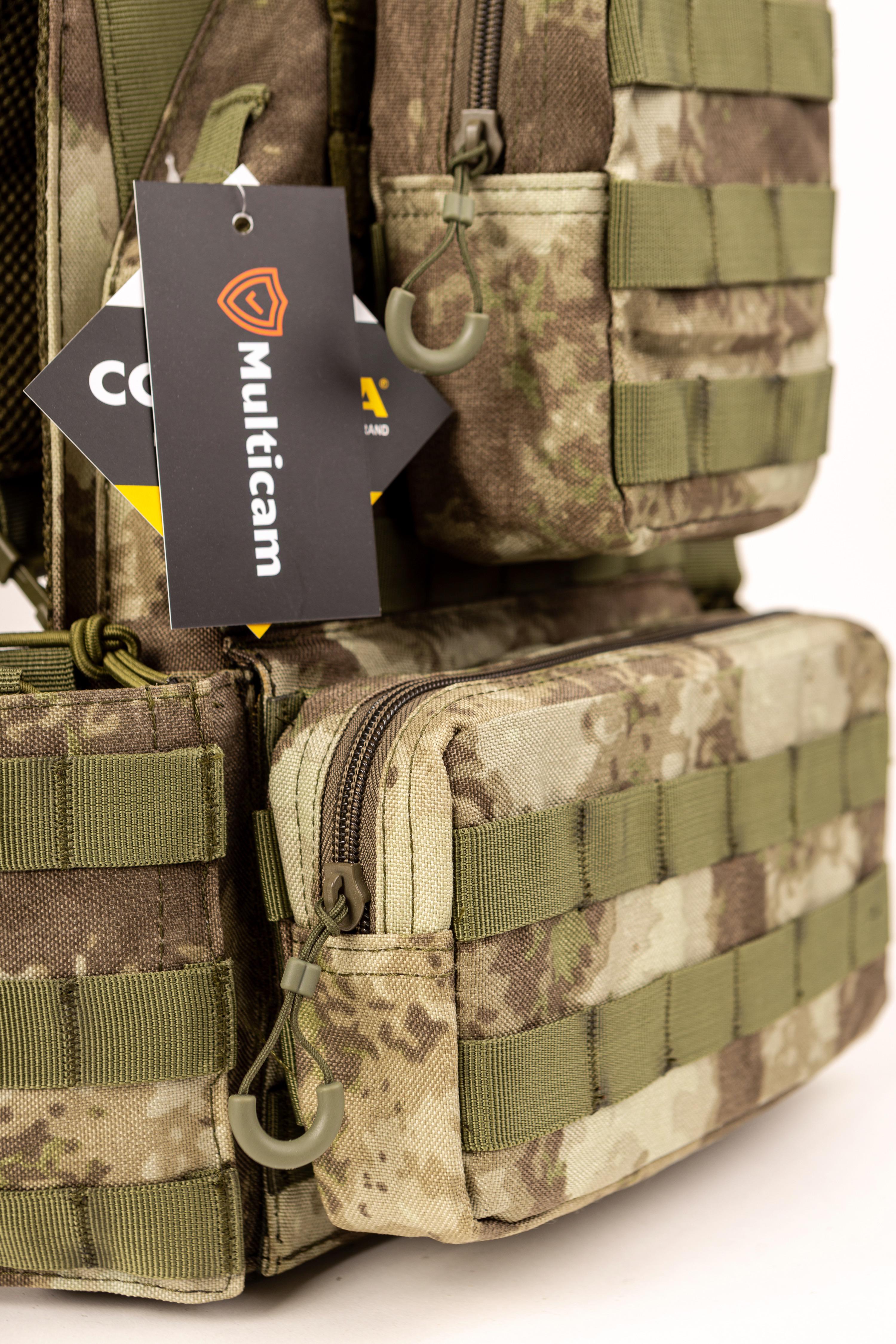 Плитоноска MULTICAM X350 MOLLE Cordura 1000D Оливковий/Мультикам (10070008) - фото 8