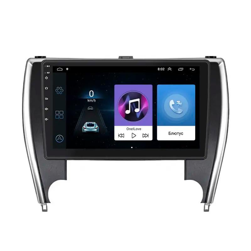 Автомагнитола штатная Lesko для Toyota Camry USA VII XV50 Рестайлинг 2015-2017 1/16 Гб Wi-Fi GPS Base 10" (32467989)