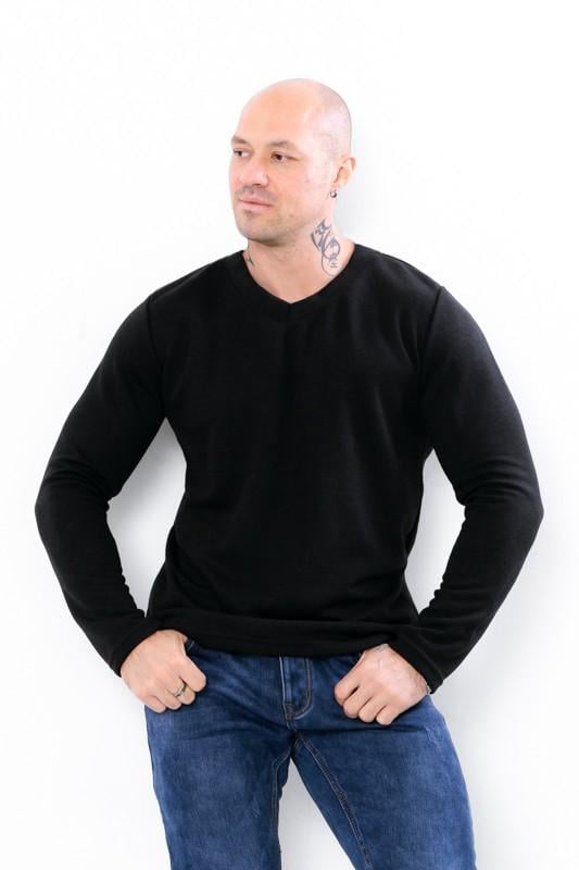 Джемпер чоловічий Носи Своє р. 52 Чорний (8117-112-v14) Джемпер чоловічий Носи Своє р. 52 Чорний (8117-112-v14)