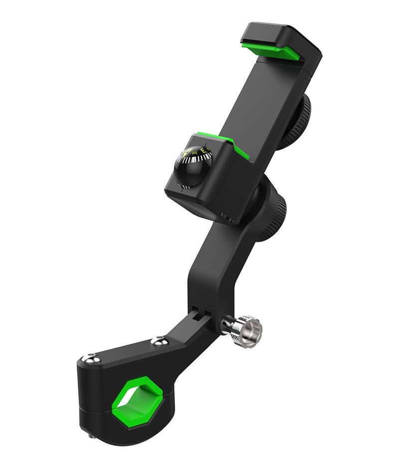 Крепление Primo Guider для телефона на руль велосипеда/мотоцикла Black/Green (2625526221)