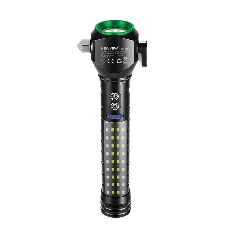 Фонарик аккумуляторный NEWVEW NV-K50 1800mAh Black Фонарик аккумуляторный NEWVEW NV-K50 1800mAh Black