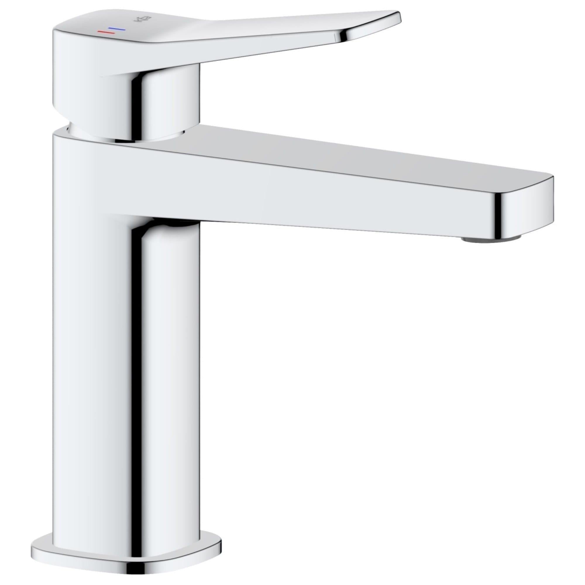 Смеситель для умывальника KFA Armatura Malaga Click-Clack однорычажный с донным клапаном Хром (4522-815-00)