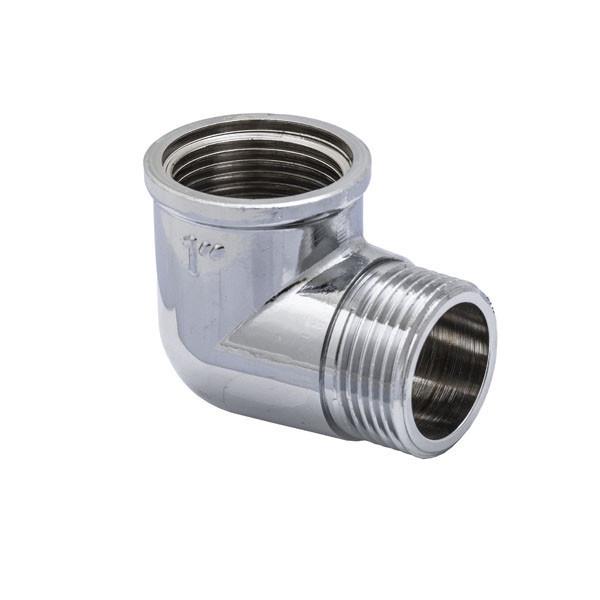 Угол KOER KF.L10MF.CHR 1" НВ Хром (KF0129)