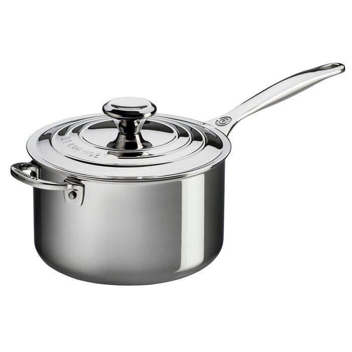 Ковш с крышкой Le Creuset 3Ply Plus 20 см