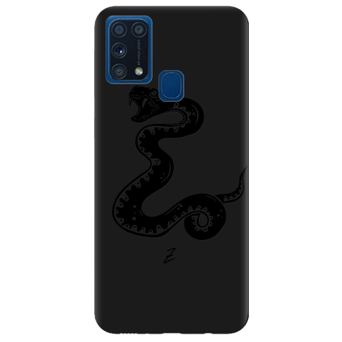 Силиконовый чехол Zorrov для Samsung Galaxy M31 - Cobra (14190050146098855)