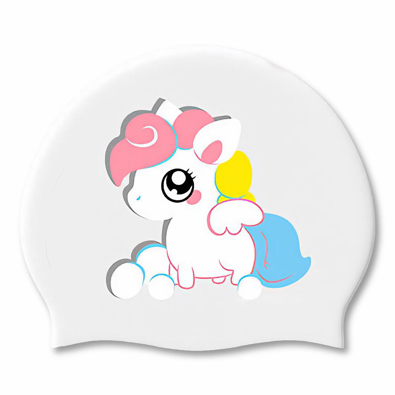 Шапочка для плавания детская Renvo Lima Pony JR OSFM Белый (1SC520-03)