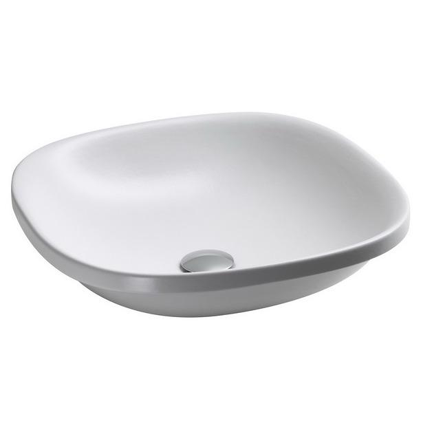 Умивальник накладний AXA Wild 3009001 450x450x120 мм Білий (143896)