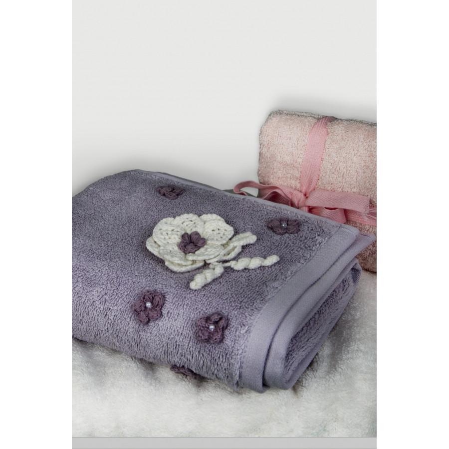 Набор полотенец Irya Lona lila 30х50 3 шт. Лиловый (svt-2000022253246) - фото 4 Набор полотенец Irya Lona lila 30х50 3 шт. Лиловый (svt-2000022253246) - фото 4