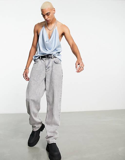 Топ мужской Asos XL Голубой (118823765)