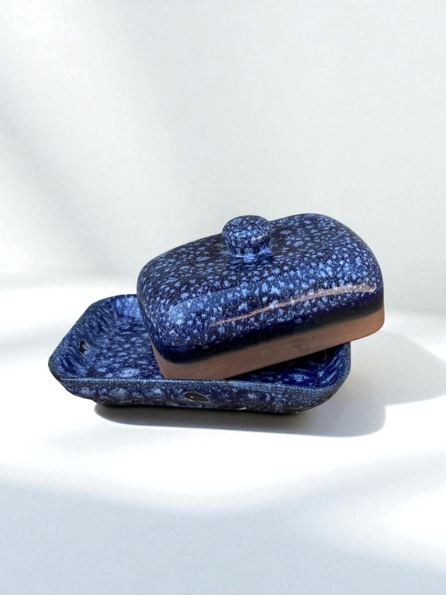 Масленка ручной работы Синий (28830788) - фото 2 Масленка ручной работы Синий (28830788) - фото 2