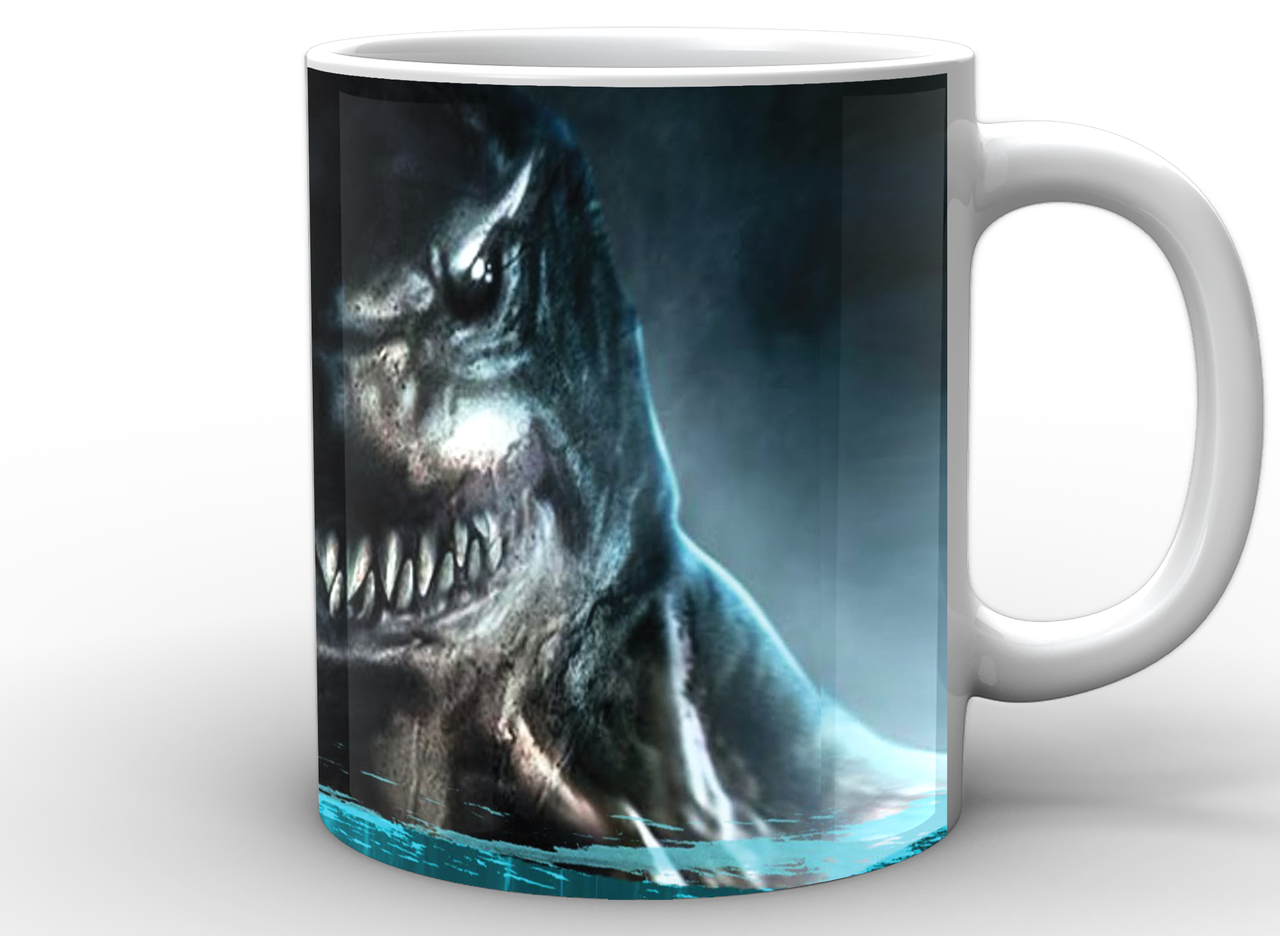 Чашка GeekLand Flash Королевская акула 330 мл (FS.02.022) Чашка GeekLand Flash Королевская акула 330 мл (FS.02.022)