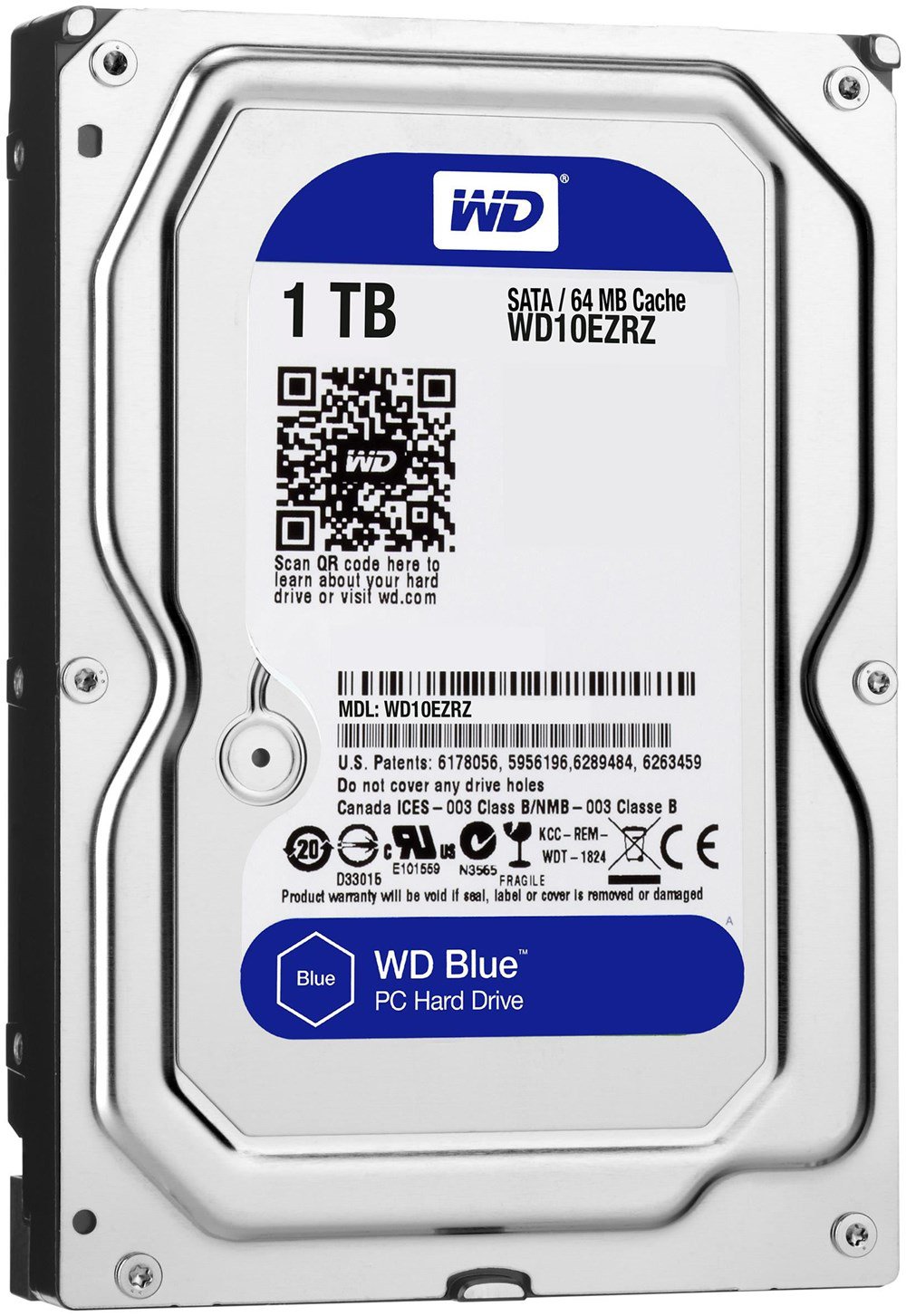 Жесткий диск Western Digital Blue WD10EZRZ 3.5 SATAIII 1TB