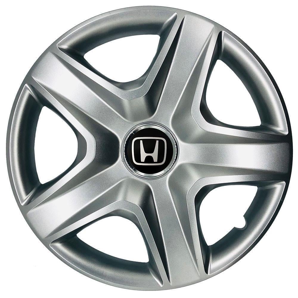 Колпаки SJS 202 с логотипом Honda 4 шт. R14 Серебряный (2654556223)