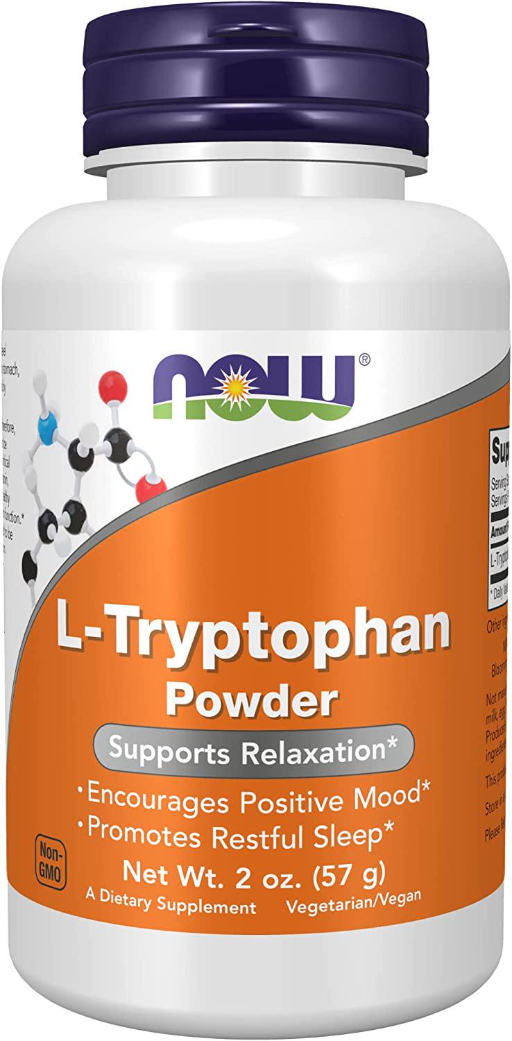 Триптофан L Now L-Tryptophan Powder 57 g