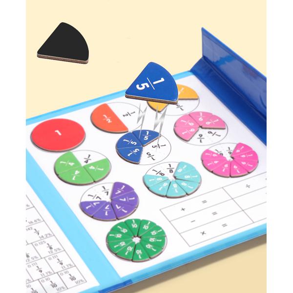 Набор для изучения дробей и процентов с маркером и магнитами M00481 - фото 3 Набор для изучения дробей и процентов с маркером и магнитами M00481 - фото 3