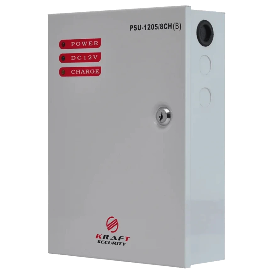 Джерело безперебійного живлення Kraft PSU-1205/8CH B (2863456477)
