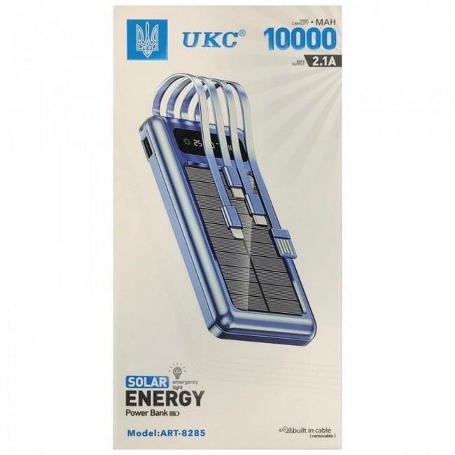 Повербанк UKC 8285 5 Вт 1 USB 10000 мА-ч Black (020414) - фото 8 Повербанк UKC 8285 5 Вт 1 USB 10000 мА-ч Black (020414) - фото 8