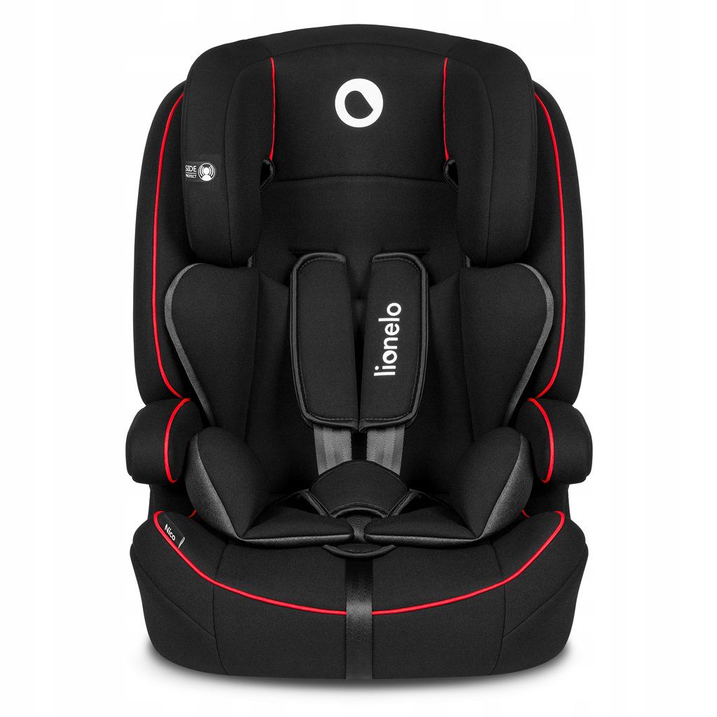 Автокресло Lionelo Nico 9-36 кг Black/Red (23263)