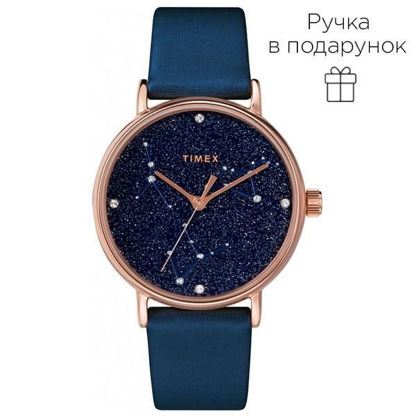 Наручний годинник жіночий Timex Celestial Opulence кварцевий Gold (Tx2t87800)