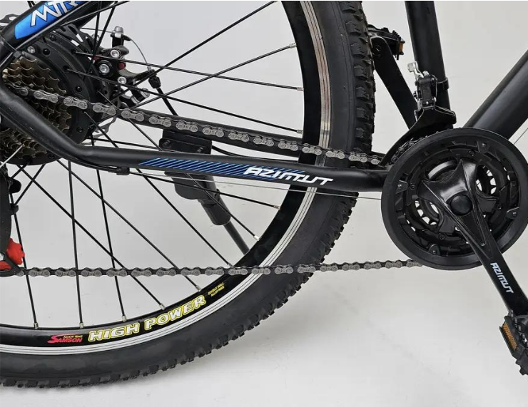 Електровелосипед Azimut Aqua 29" 500 Вт 36В 13А/год Чорно-синій - фото 4 Електровелосипед Azimut Aqua 29" 500 Вт 36В 13А/год Чорно-синій - фото 4