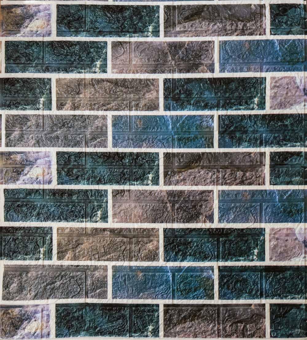 3D-панель самоклейна декоративна Цегла кашемір 700x770x5 мм (630) 3D-панель самоклейна декоративна Цегла кашемір 700x770x5 мм (630)