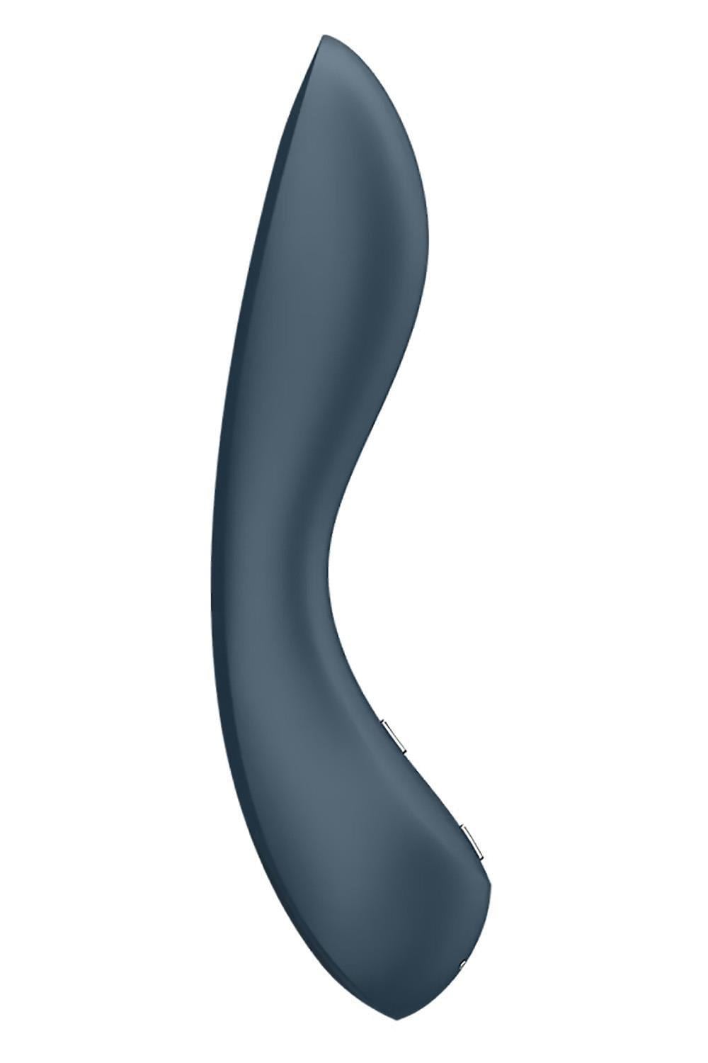 Вибратор с механизмом движения вверх и вниз Satisfyer G-Spot Wave 4 серый Вибратор с механизмом движения вверх и вниз Satisfyer G-Spot Wave 4 серый
