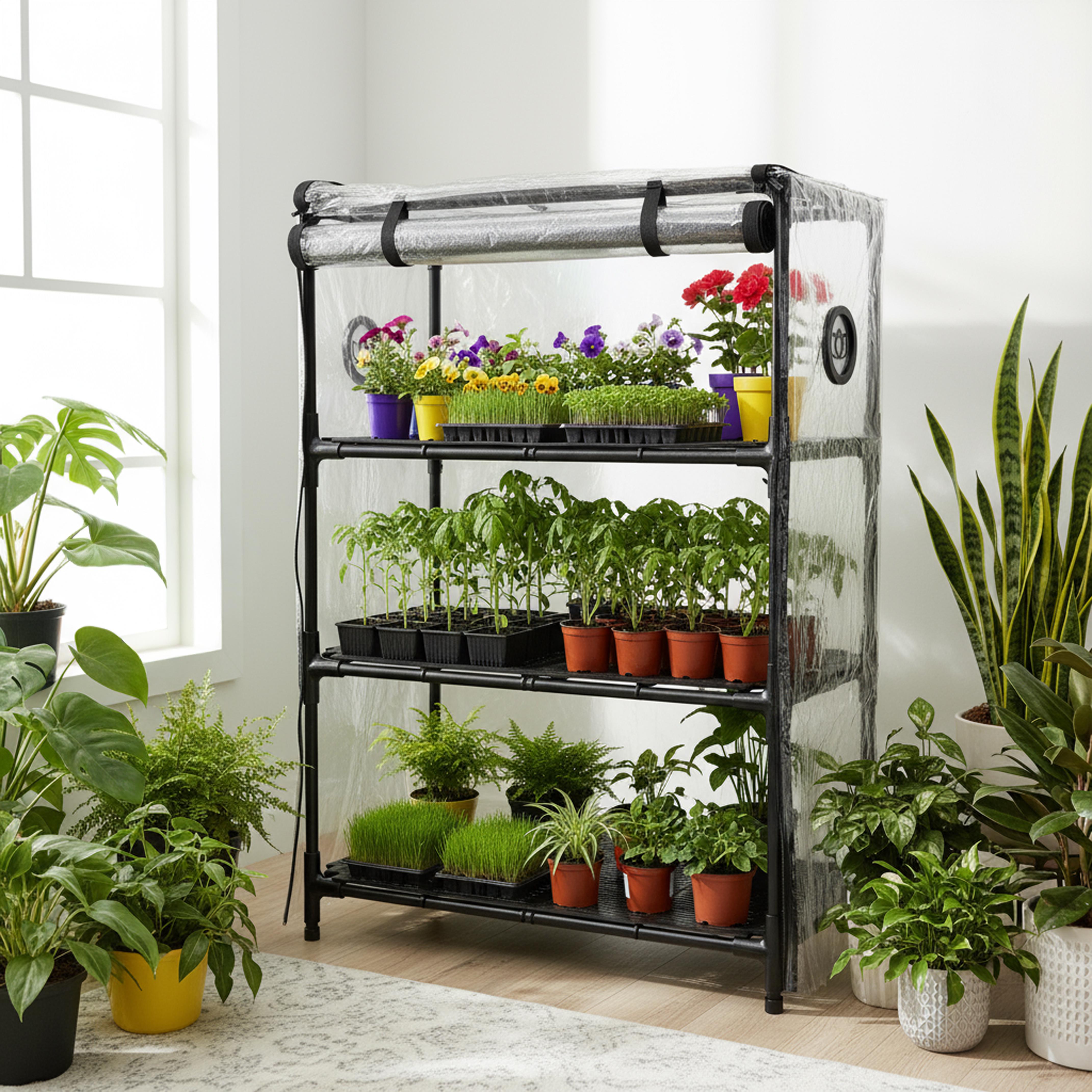 Пророщував для розсади Fogel 3х рівневий з автоматичним зволожувачем BIOM (29676812) - фото 2 Пророщував для розсади Fogel 3х рівневий з автоматичним зволожувачем BIOM (29676812) - фото 2