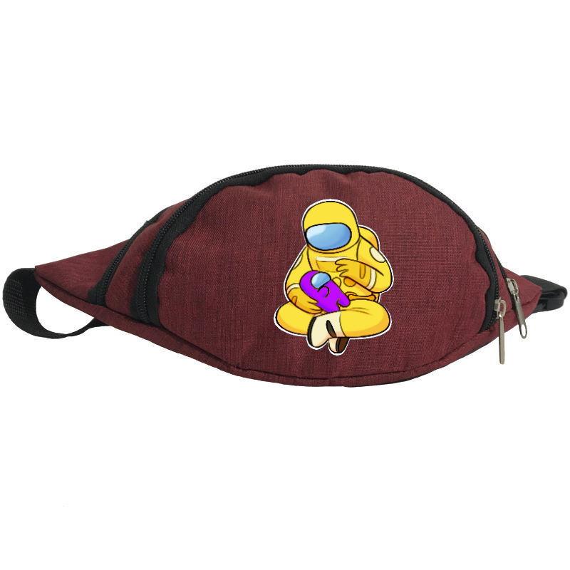 Поясная сумка-бананка Cappuchino toys Among Us 005 Красный (1360337868)