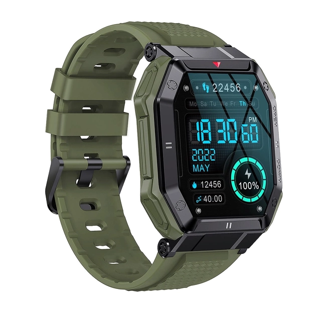 Смарт-часы сенсорные Sport K55 Green (16071)