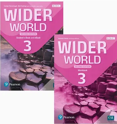 Комплет учебников Wider World 3 2 издания